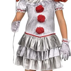 Carnevil Clown Halloween Costume Size X-large